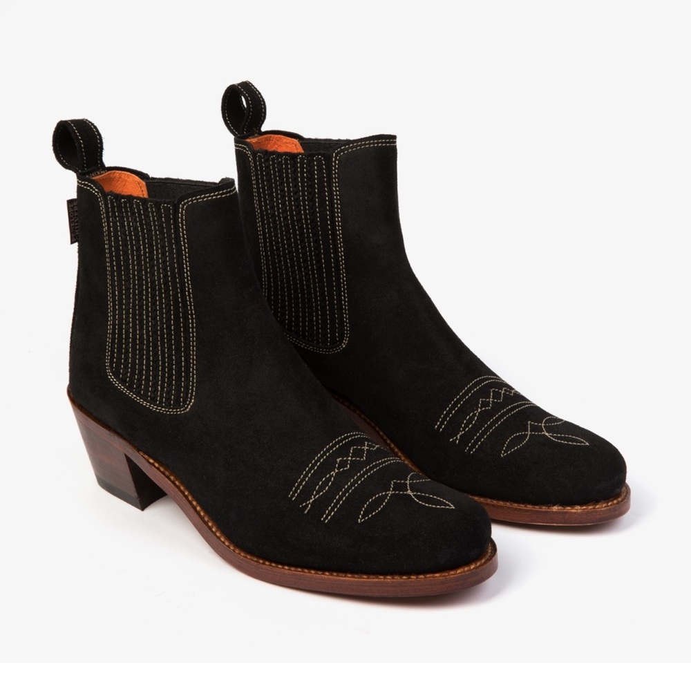 Penelope Chilvers Salva Oiled Suede Boot Women's Boots sz 36